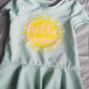 Swim top sun guard 2T
